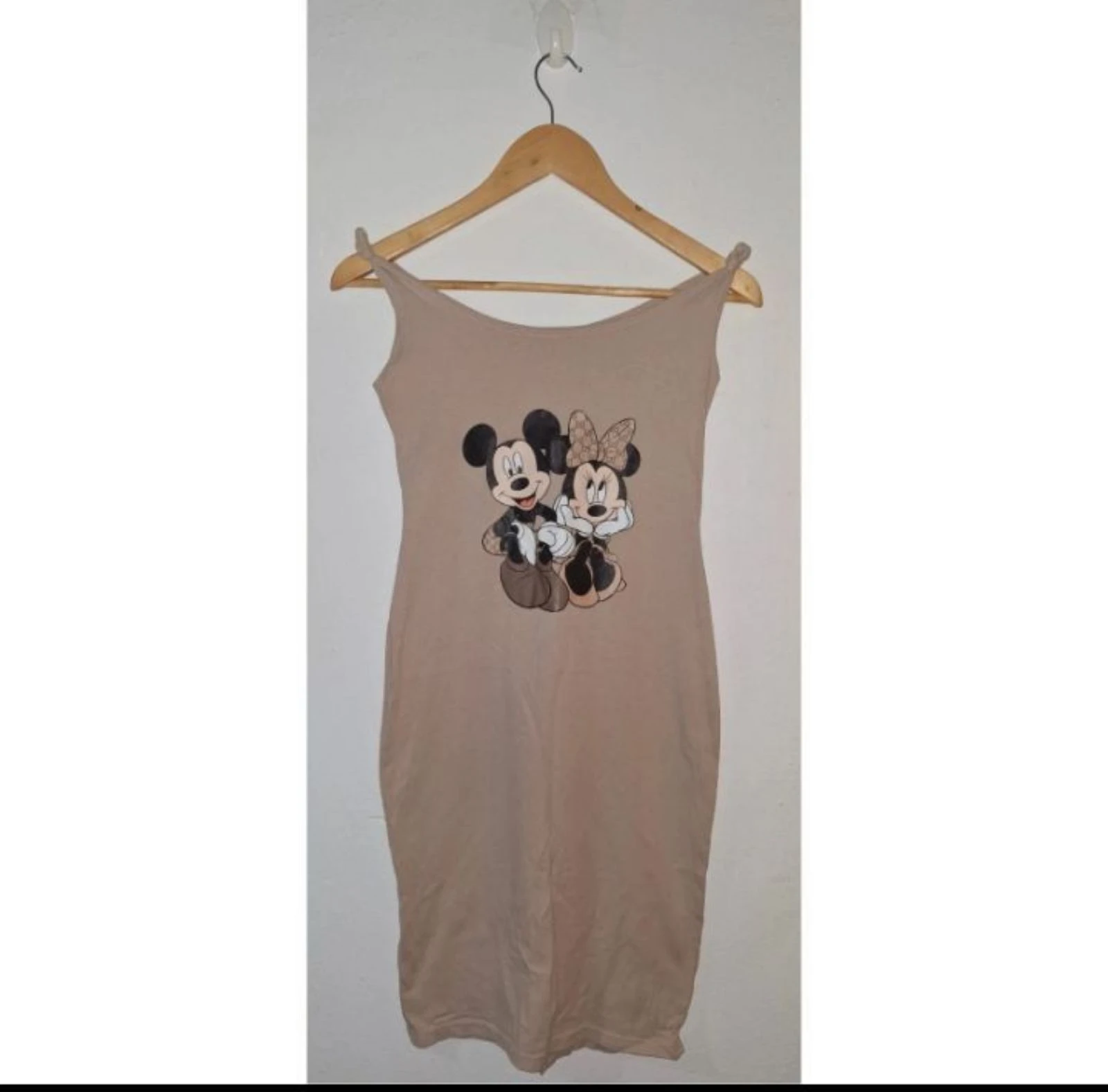Vestido Minnie Mouse Beige limite edition Y2K